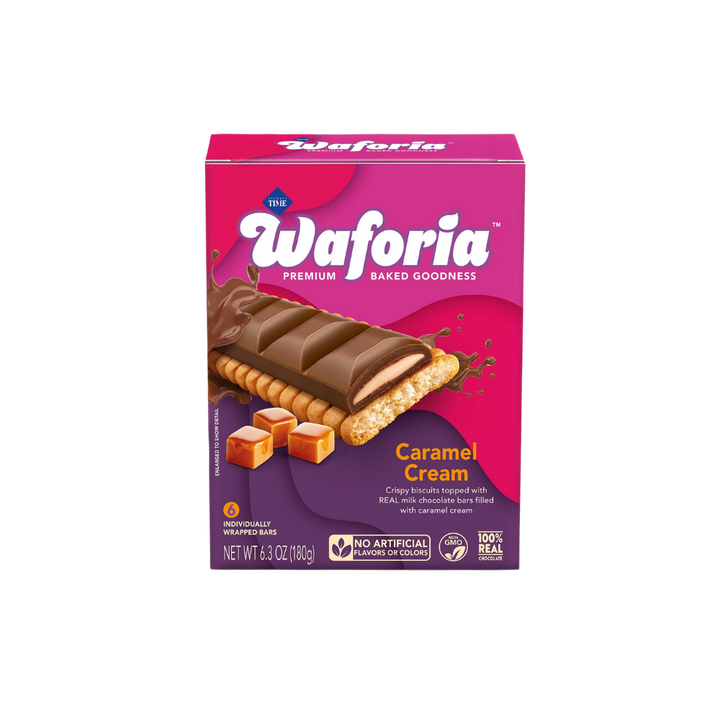 Biscuit Bars – Chocolate & Caramel Cream (Case of 6 Boxes)