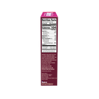 Nutrition facts label on a white background