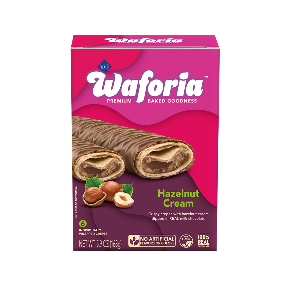 Delicate Crepes - Hazelnut Cream (Case of 6 Boxes)