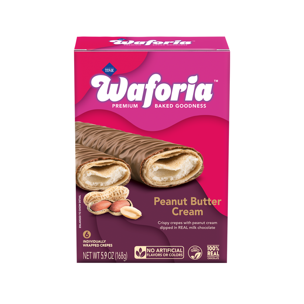 Delicate Crepes -  Peanut Butter Cream (Case of 6 Boxes)