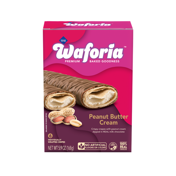 Delicate Crepes -  Peanut Butter Cream (Case of 6 Boxes)