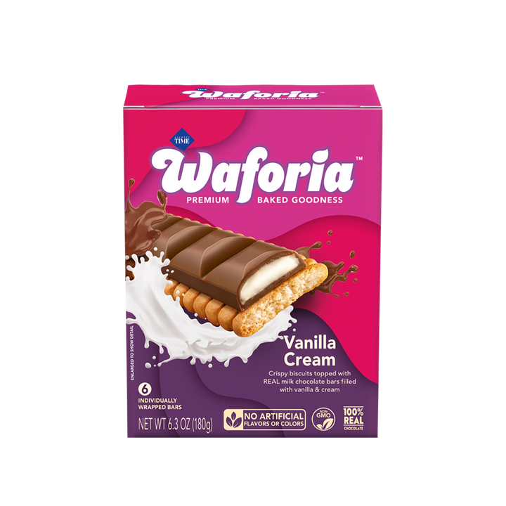Biscuit Bars – Chocolate & Vanilla Cream (Case of 6 Boxes)